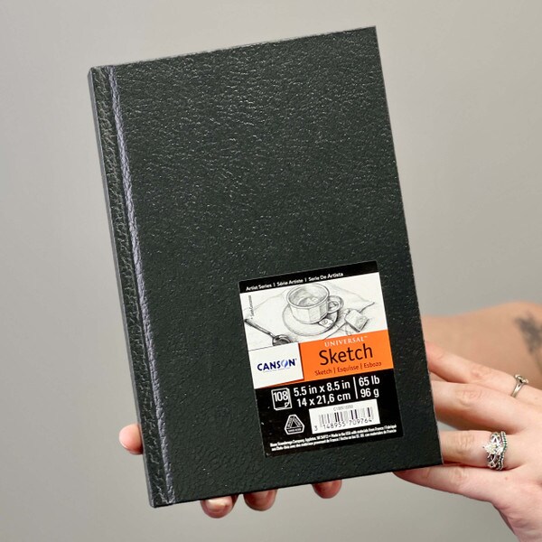 Hardbound Canson Sketchbook 5.5x8.5